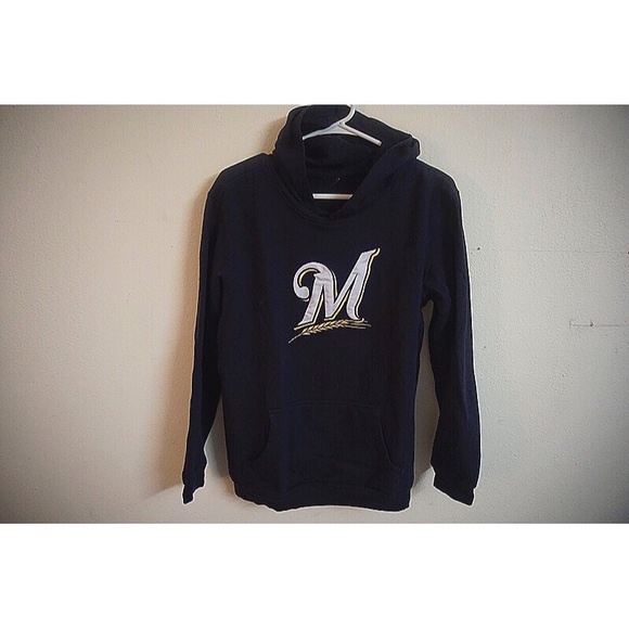 Navy Brewers Hoodie - Picture 2 of 3