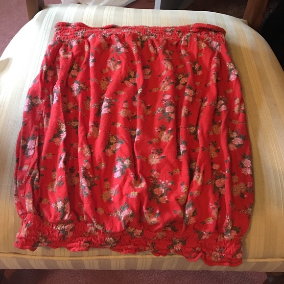 Tube top 100 percent  Cotton