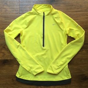 Nike Dri-fit 1/4 zip jacket, size small.