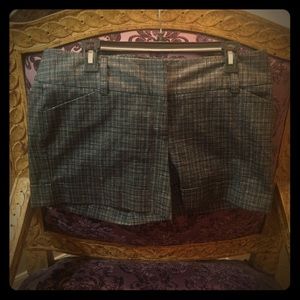 Express black and white shorts!