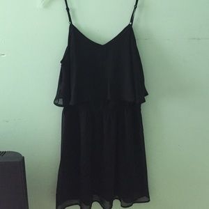 Deep Cut Sheer Cocktail Dress