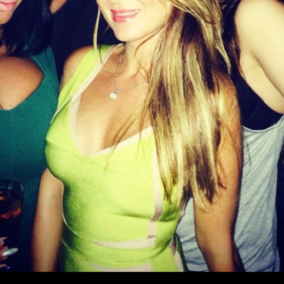 V-neck Sexy Bandage Mini Bodycon - Picture 3 of 4