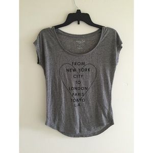 Gray Graphic Tee