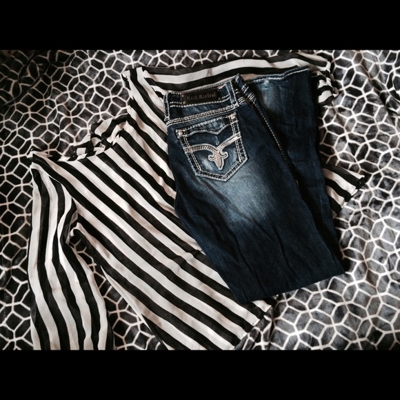 Rock Revival Size 32 Vivian Easy Boot Jeans