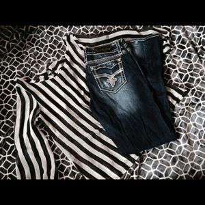 Rock Revival Size 32 Vivian Easy Boot Jeans