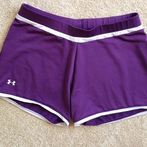 Under Armour purple sport shorts