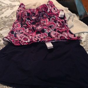 Lands end bathing suit nwt top only