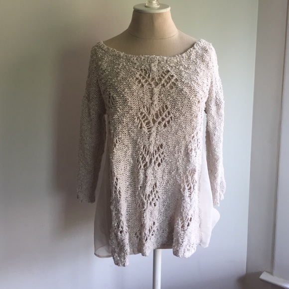 Anthropologie Light Sweater