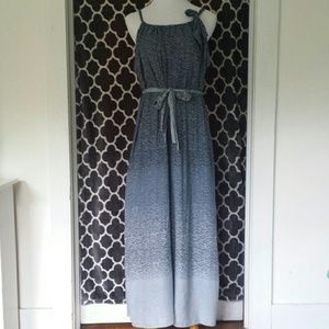 Ombre maxi dress