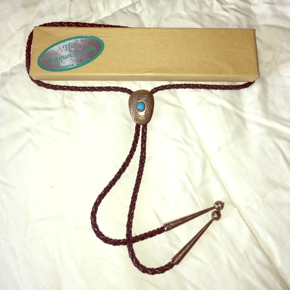 Turquoise bolo tie