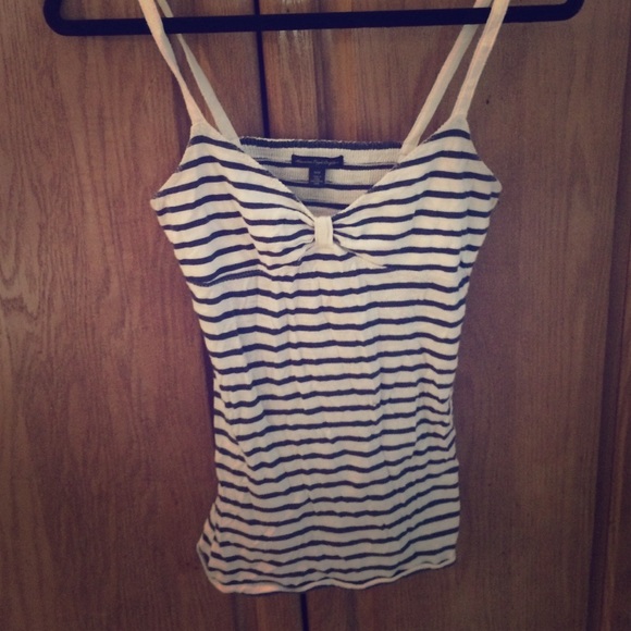 American eagle striped tank medium