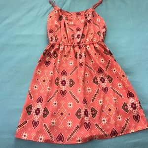 Cute pink Aztec Printed Dress!