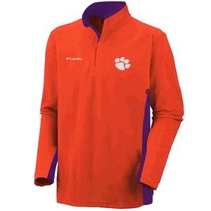 CLEMSON TIGERS QUARTER ZIP -Columbia