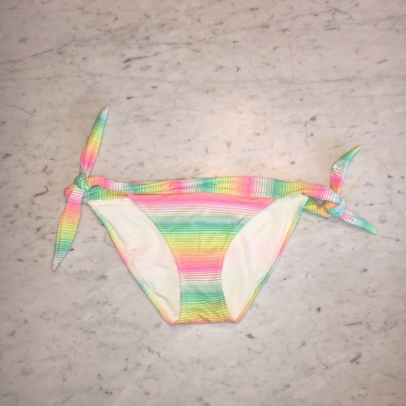 Victoria's Secret Rainbow Bikini Bottoms | Size L