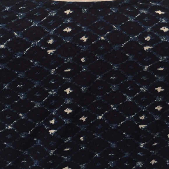 Mudd Blue Tile Print Strappy Tank - Picture 2 of 3