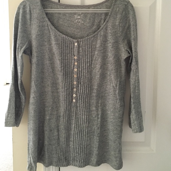 Jcrew size S painter Tee in heather Grey