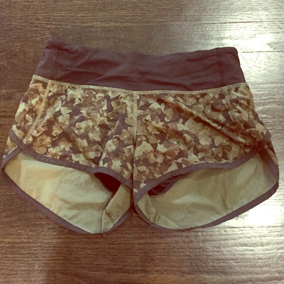 Lululemon Camouflage Track Shorts