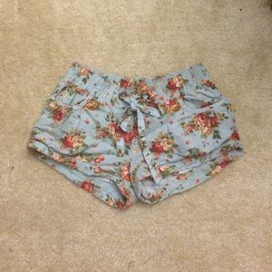 Floral Flowy Shorts