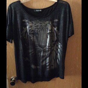 Shimmer Tiger Top