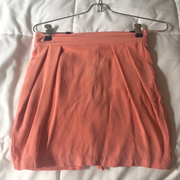 NAVEN coral mini skirt