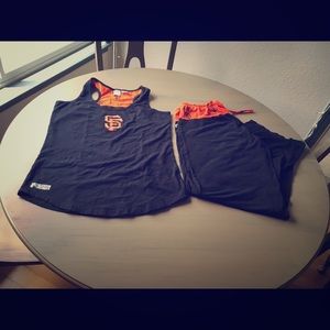 SF Giants Pajama Set