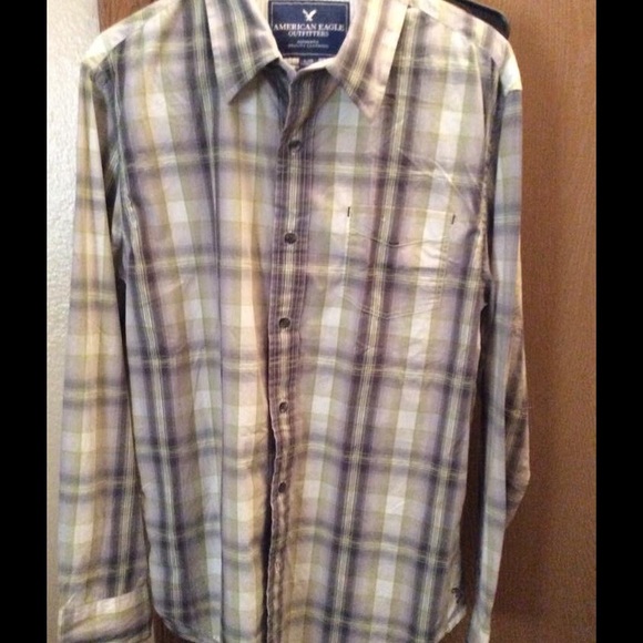 AE Mens Button Up - Picture 1 of 1