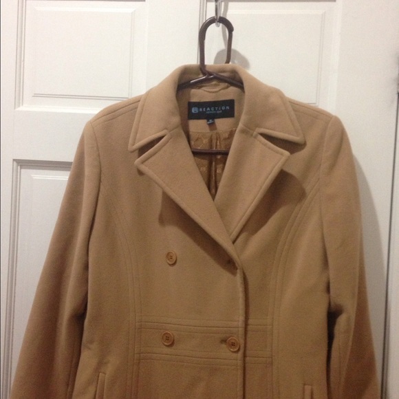 Wool camel color coat