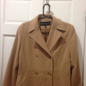 Wool camel color coat