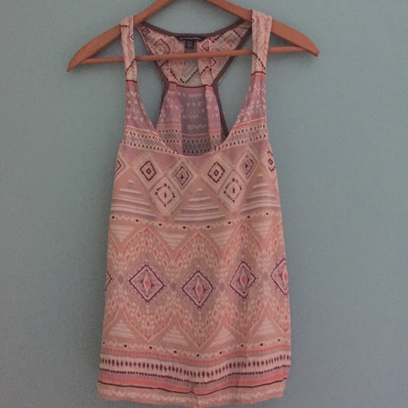 Tribal print tank top