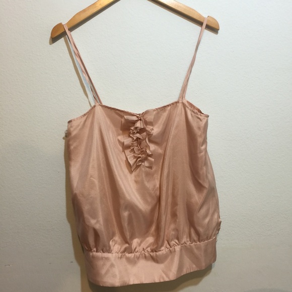 Loeffler Randall Tops - 🆕 Loeffler Randall pink silk tank SZ 4 NWOT