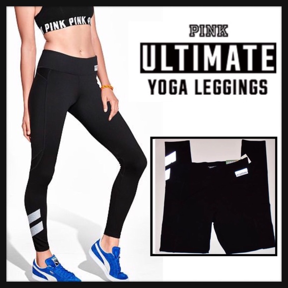 PINK Victoria's Secret Pants - Victoria's Secret Pink M Ultimate Yoga Leggings