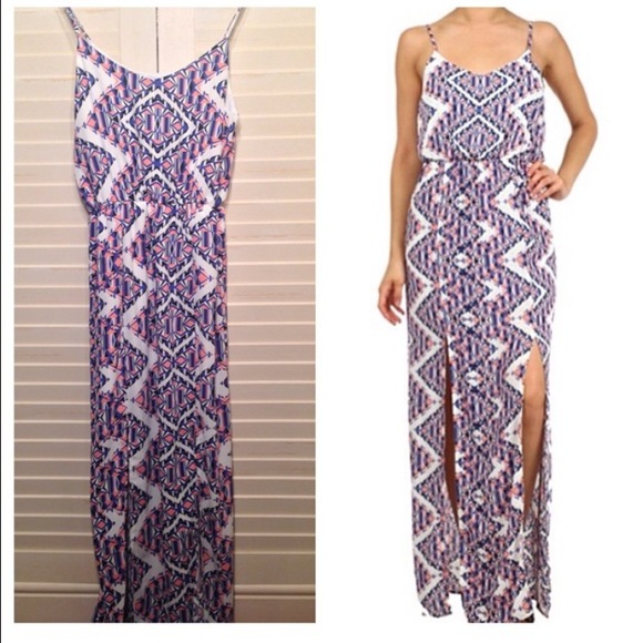 Boutique label NWT chiffon-like maxi!
