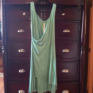 Mint green dress