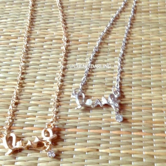 LOVE & PEARL SILVER CHAIN NECKLACE - Picture 3 of 7