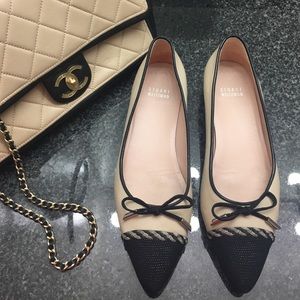 Stuart Weitzman EUC embellished pointed flats