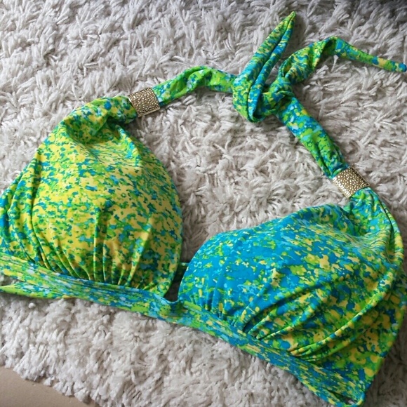 Halter top bathing suit