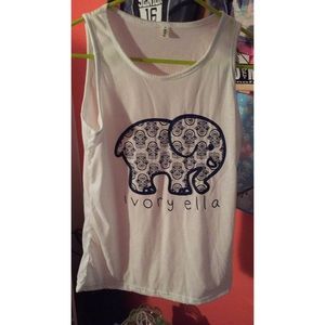 Ivory Ella tank top