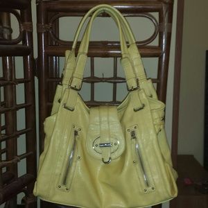 Yellow Nine West Shoulder Bag