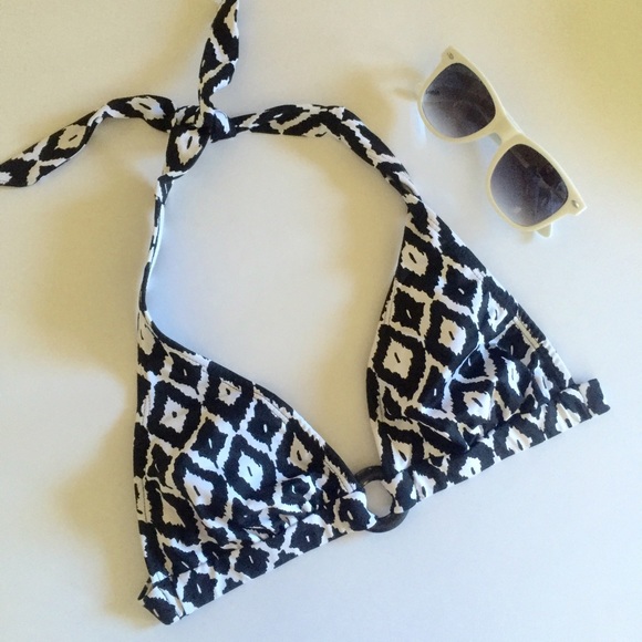 Shoshanna Other - Shoshanna black & white ikat bikini top