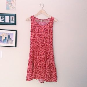 Vintage 90's RAMPAGE Tie Back Fit & Flare Dress