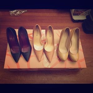 Lightly worn heels and pumps - price per pair!