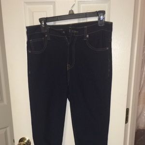Forever 21 high waisted blue jeans
