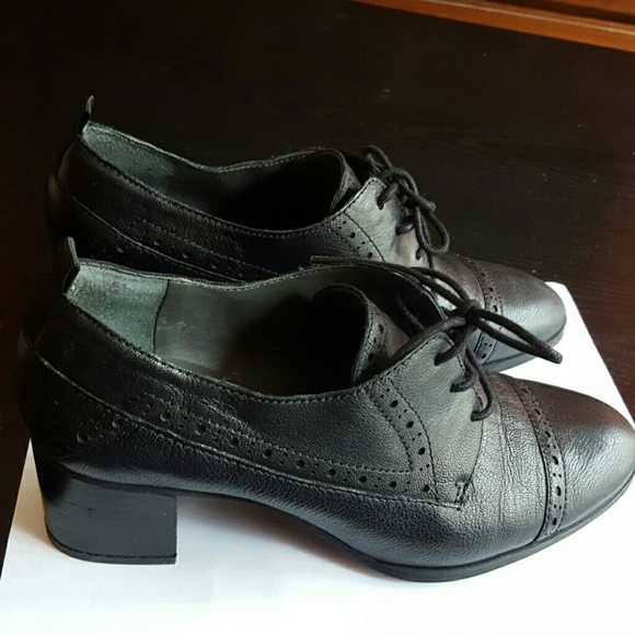 Franco Sarto Black Oxfords