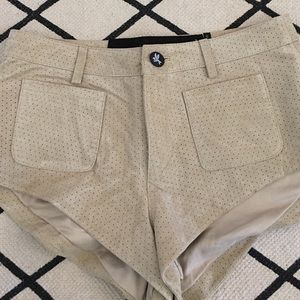 One teaspoon suede yokos shorts