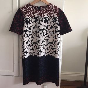 Zara floral mini dress