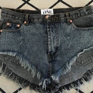 NWT one teaspoon paradise rollers size 27