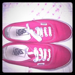 Red Vans