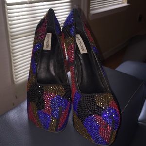Rhinestone heels