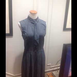 eShakti Chambray Denim Dress