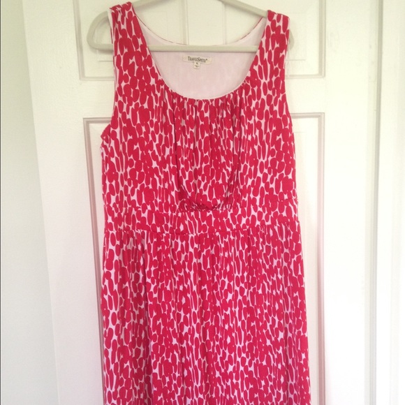 Red and White made in USA Dress XL